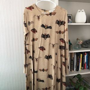 (L) Batty ModCloth Dress! Perfect for Halloween!